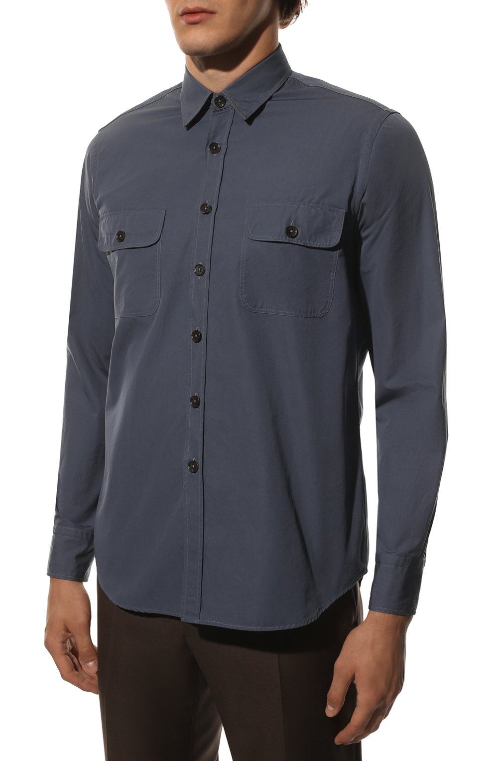 Хлопковая рубашка ALESSANDRO GHERARDI, арт. NEW JACKET/6895, фото 3