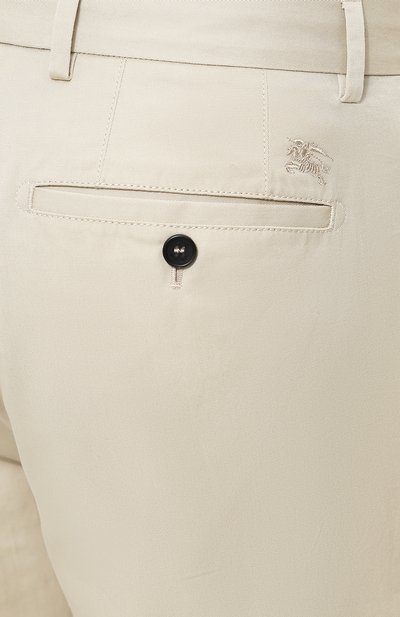 Хлопковые брюки BURBERRY, арт. 8001119, фото 5