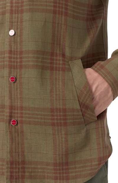 Льняная рубашка KITON, арт. UMCMARH0926907, фото 5