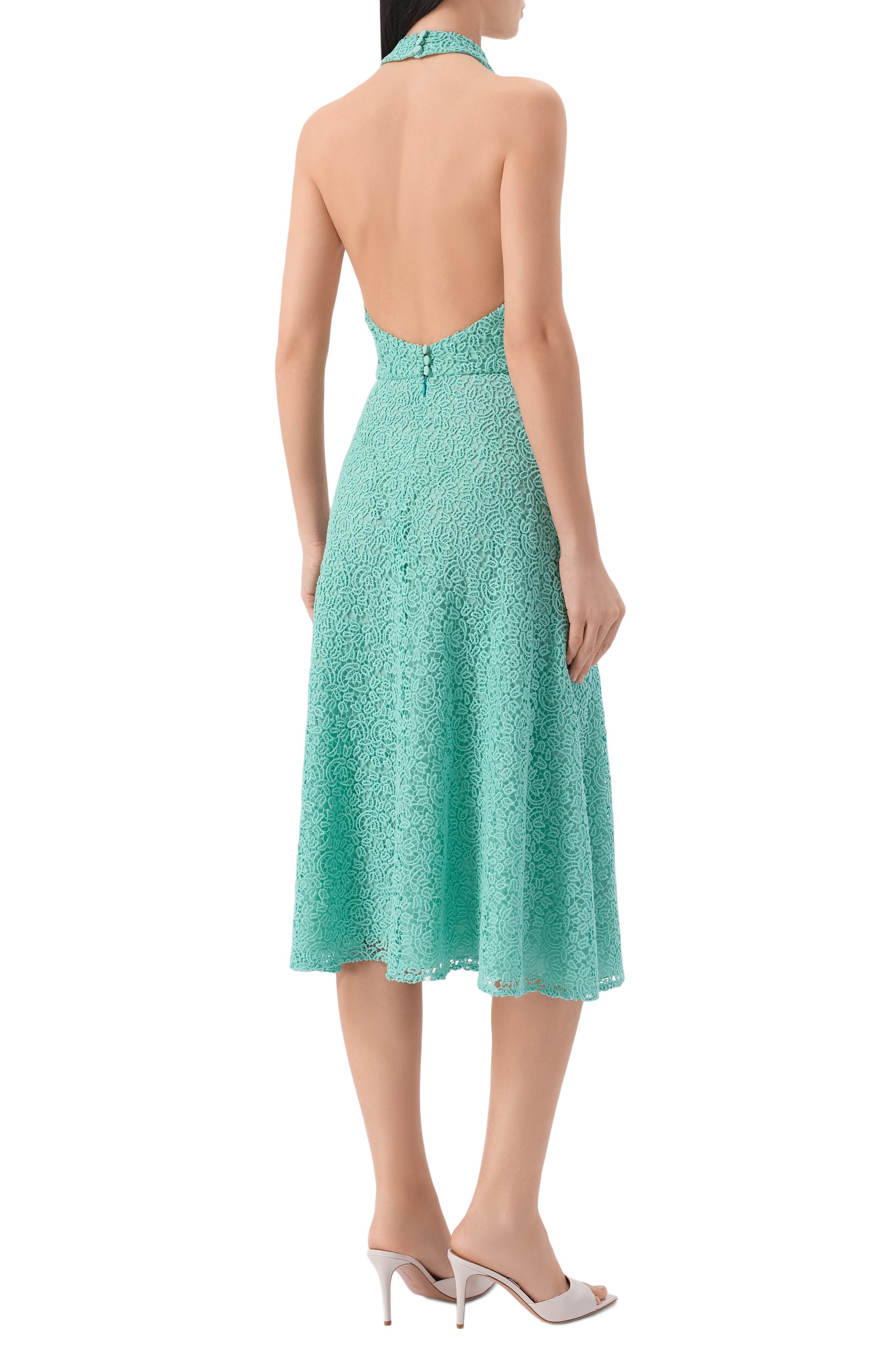 Хлопковое платье KITON, арт. D61367K0883G, фото 3