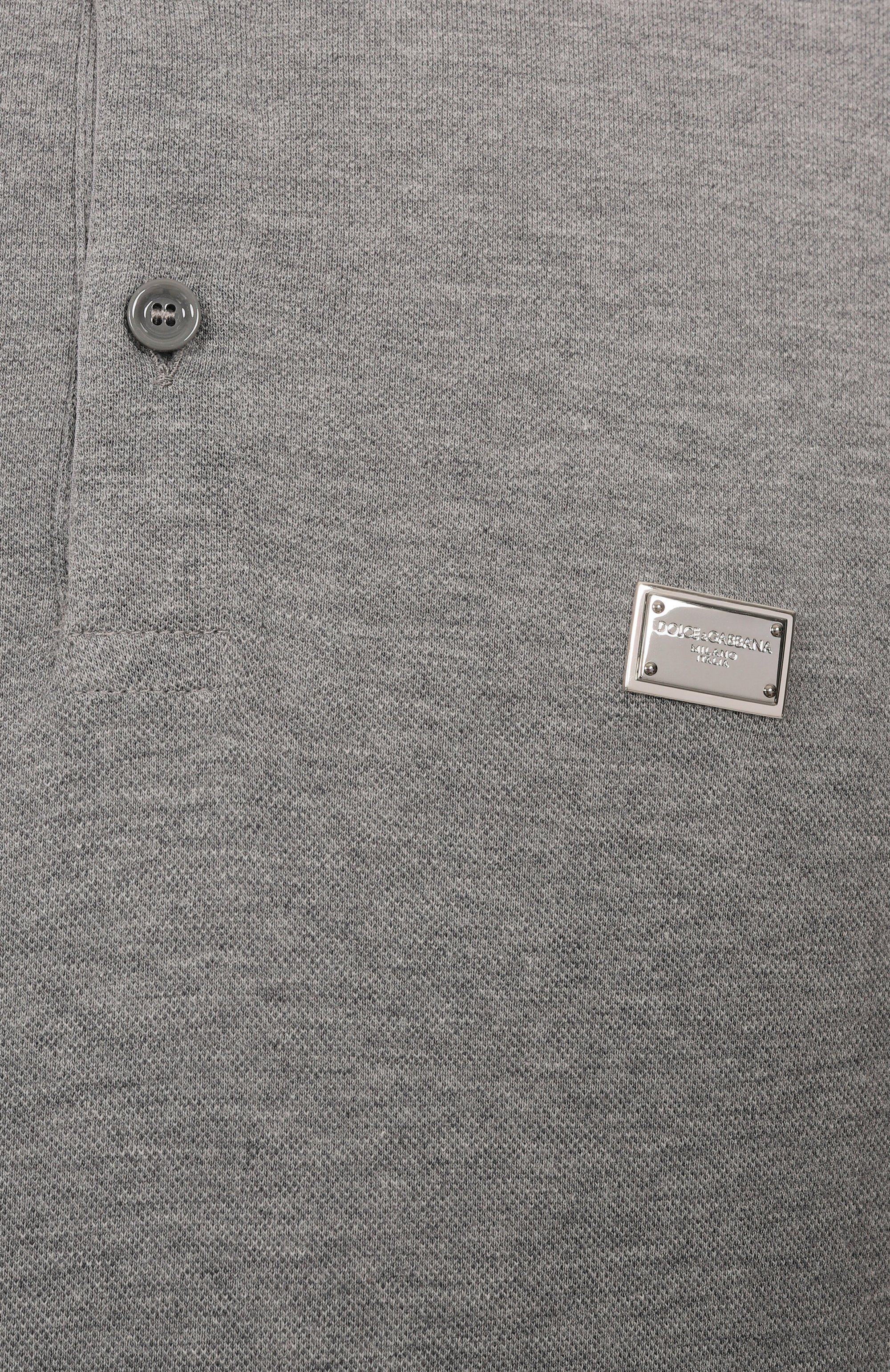 Хлопковое поло DOLCE & GABBANA, арт. G8SN1T/FU7EN, фото 6