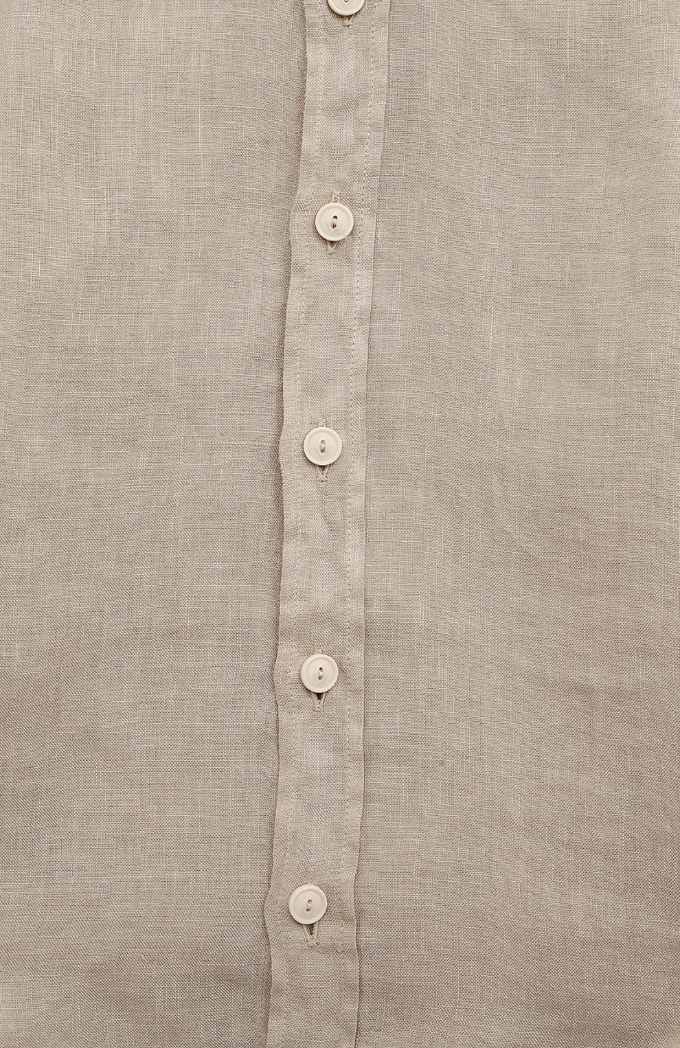 Льняная рубашка MC2 SAINT BARTH бежевого цвета по цене 10650 руб., арт. STBK/PATI/04243D, фото 3 Льняная рубашка MC2 SAINT BARTH, арт. STBK/PATI/04243D, фото 3