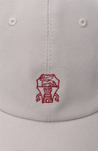 Хлопковая бейсболка BRUNELLO CUCINELLI, арт. B252DW322B, фото 3