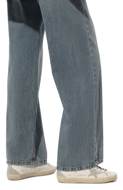 Кожаные кеды superstar GOLDEN GOOSE DELUXE BRAND, арт. GWF00102.F, фото 3