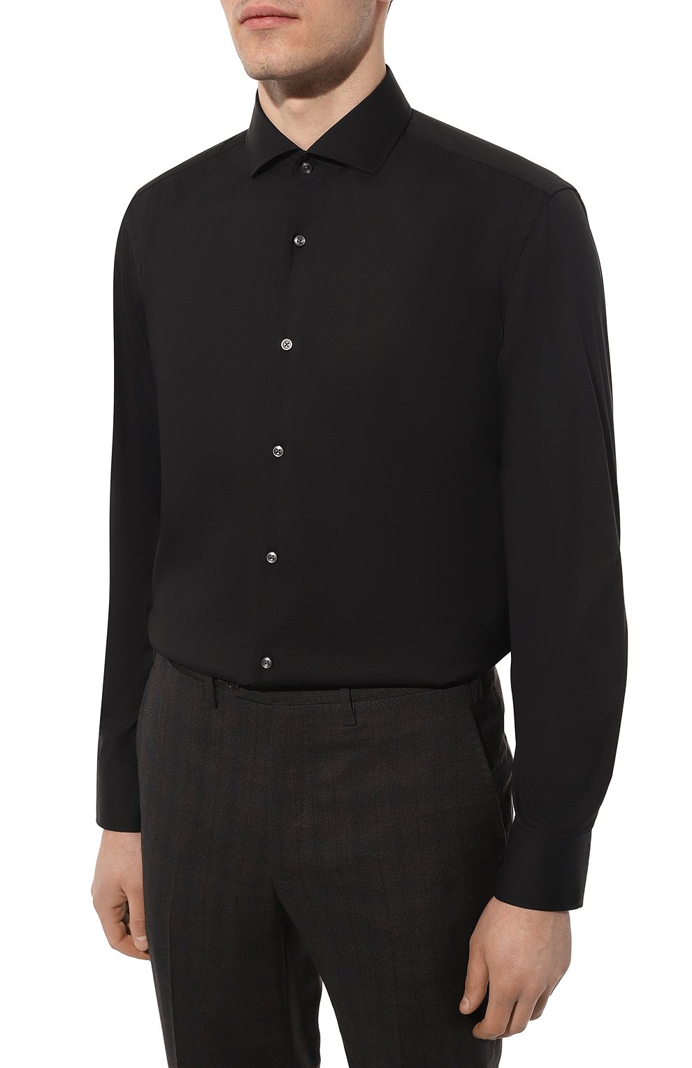 Хлопковая сорочка BOSS, арт. 50479915, фото 4