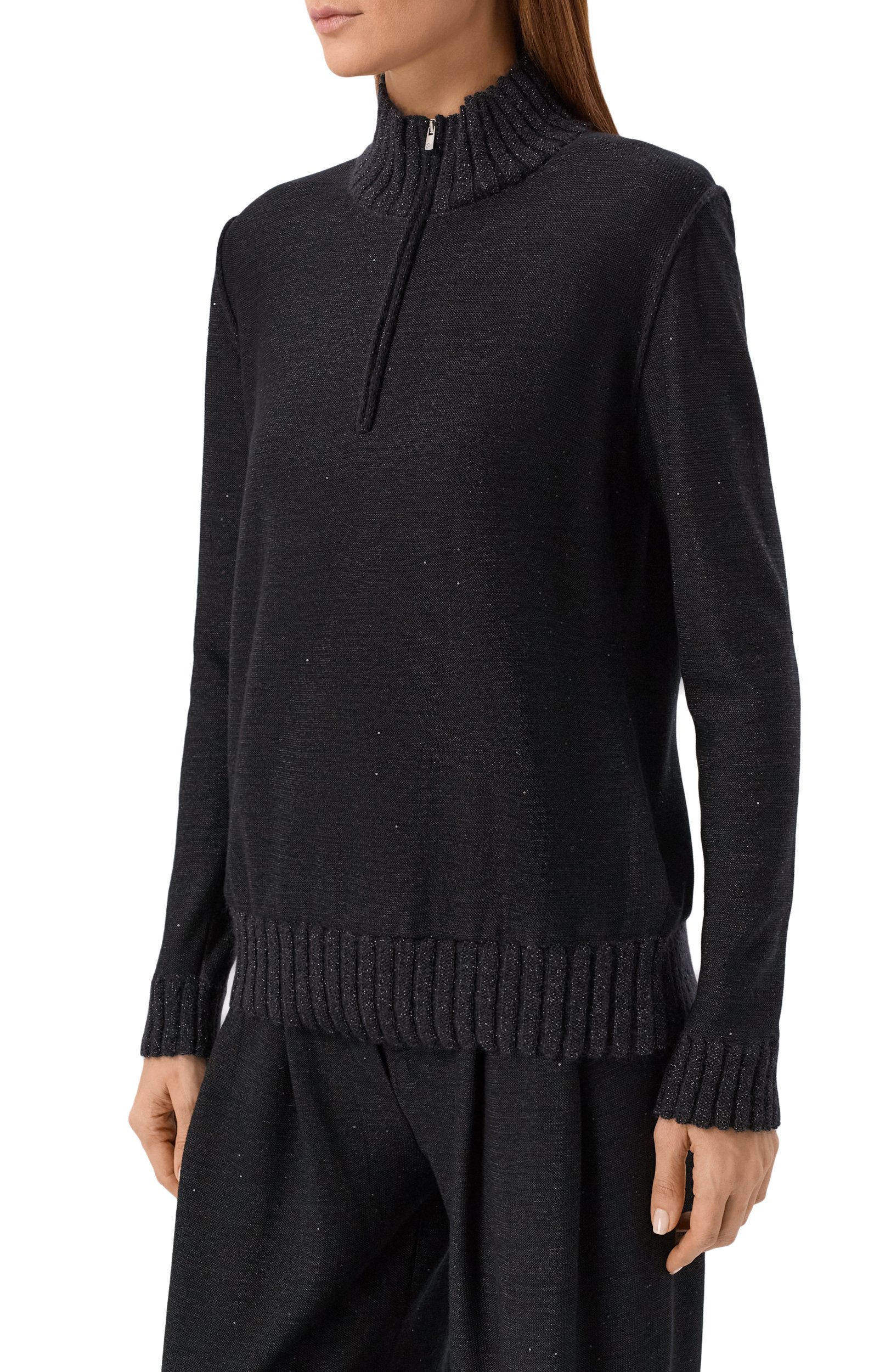 Свитер из кашемира и шерсти AND THE BRAND, арт. W27-JM070-1202-900, фото 3