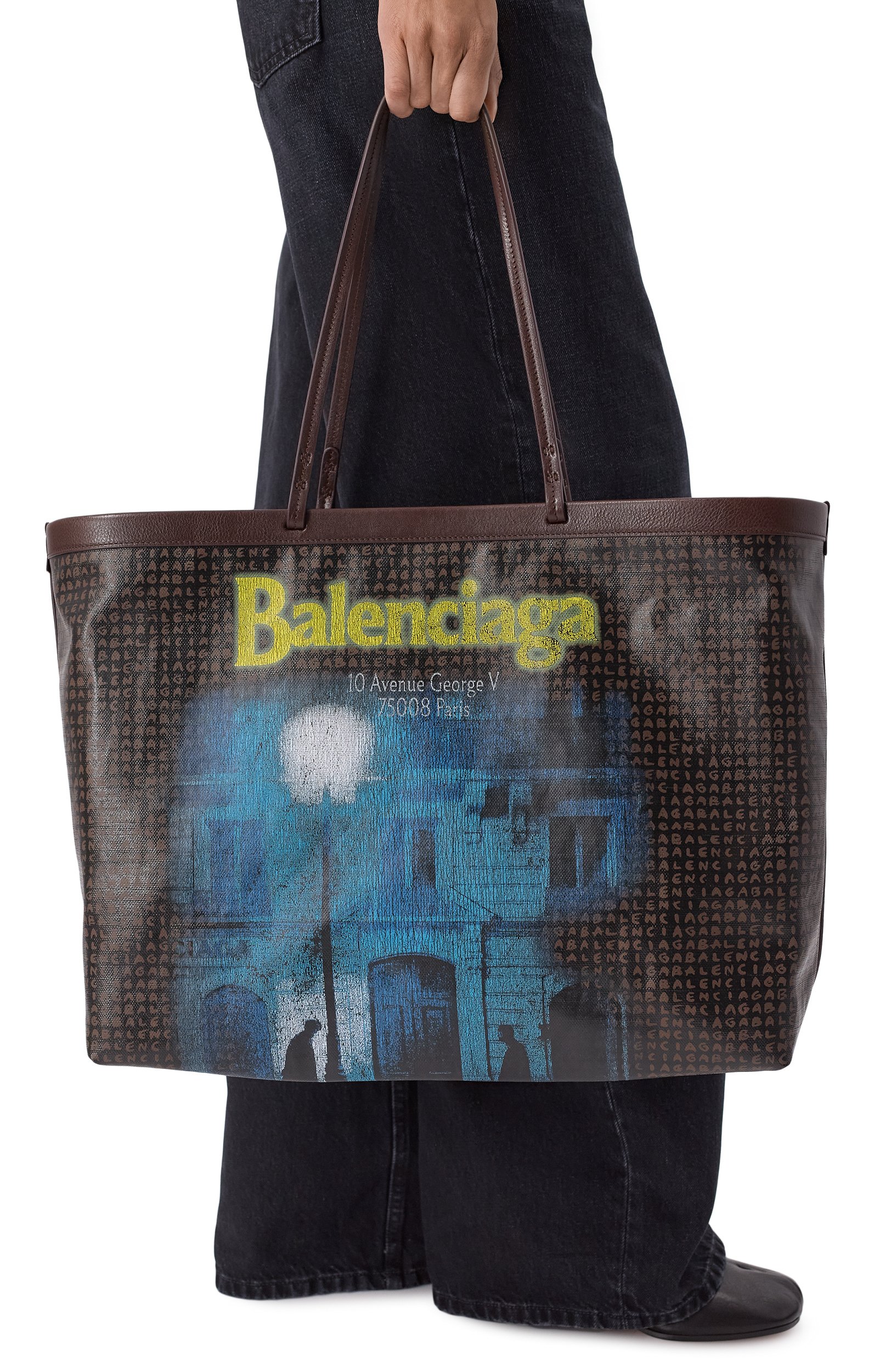 Сумка-тоут snob large BALENCIAGA, арт. A000QC/2ACQI, фото 2