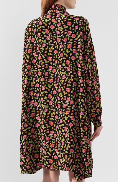 Шелковое платье BALENCIAGA, арт. 492458/TFL75, фото 4