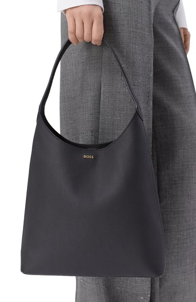 Сумка lenah BOSS черного цвета по цене 51200 руб., арт. 50557982, фото 2 Сумка lenah BOSS, арт. 50557982, фото 2