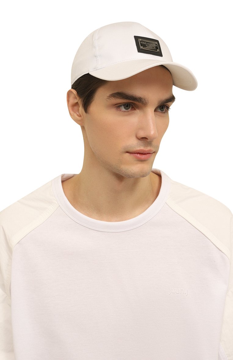 Хлопковая бейсболка DOLCE & GABBANA, арт. GH590A/GF421, фото 1