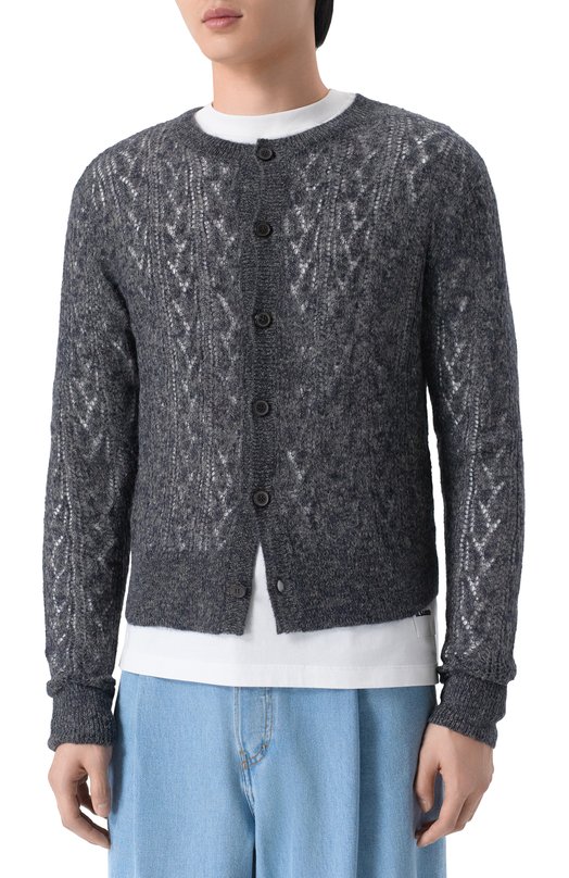 Кардиган Dries Van Noten 021234/3723 Синий  021234/3723 Фото 3