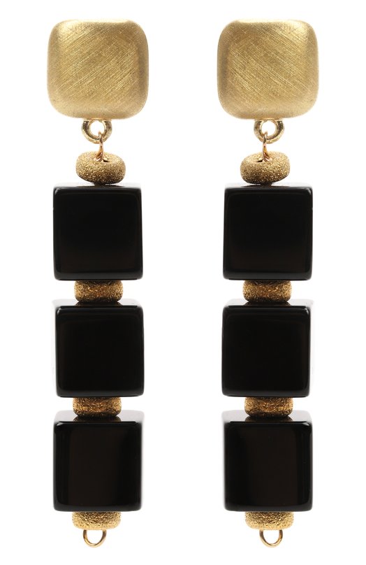 Серьги VieN 2526-332 Чёрный 2526-332