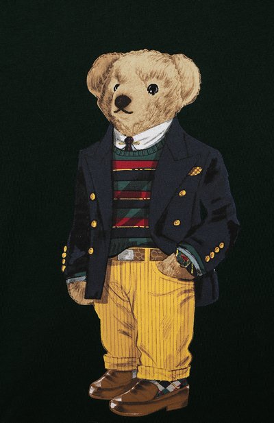 Хлопковая футболка POLO RALPH LAUREN, арт. 322853828, фото 3