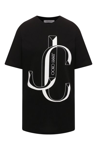 Хлопковая футболка JIMMY CHOO, арт. JC-TEE/S006, фото 1