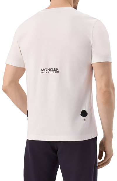 Хлопковая футболка 6 moncler x 1017 alyx 9sm MONCLER GENIUS, арт. 8C00001/M2780/001, фото 4