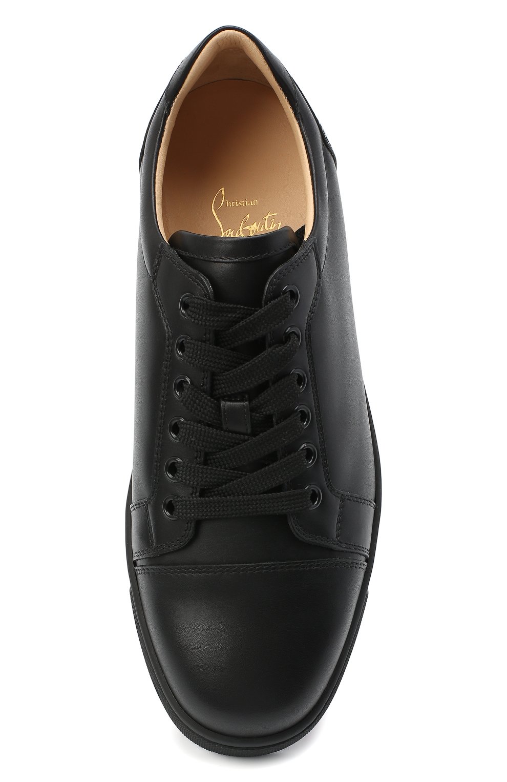 Кожаные кеды vieira CHRISTIAN LOUBOUTIN, арт. vieira flat calf, фото 5