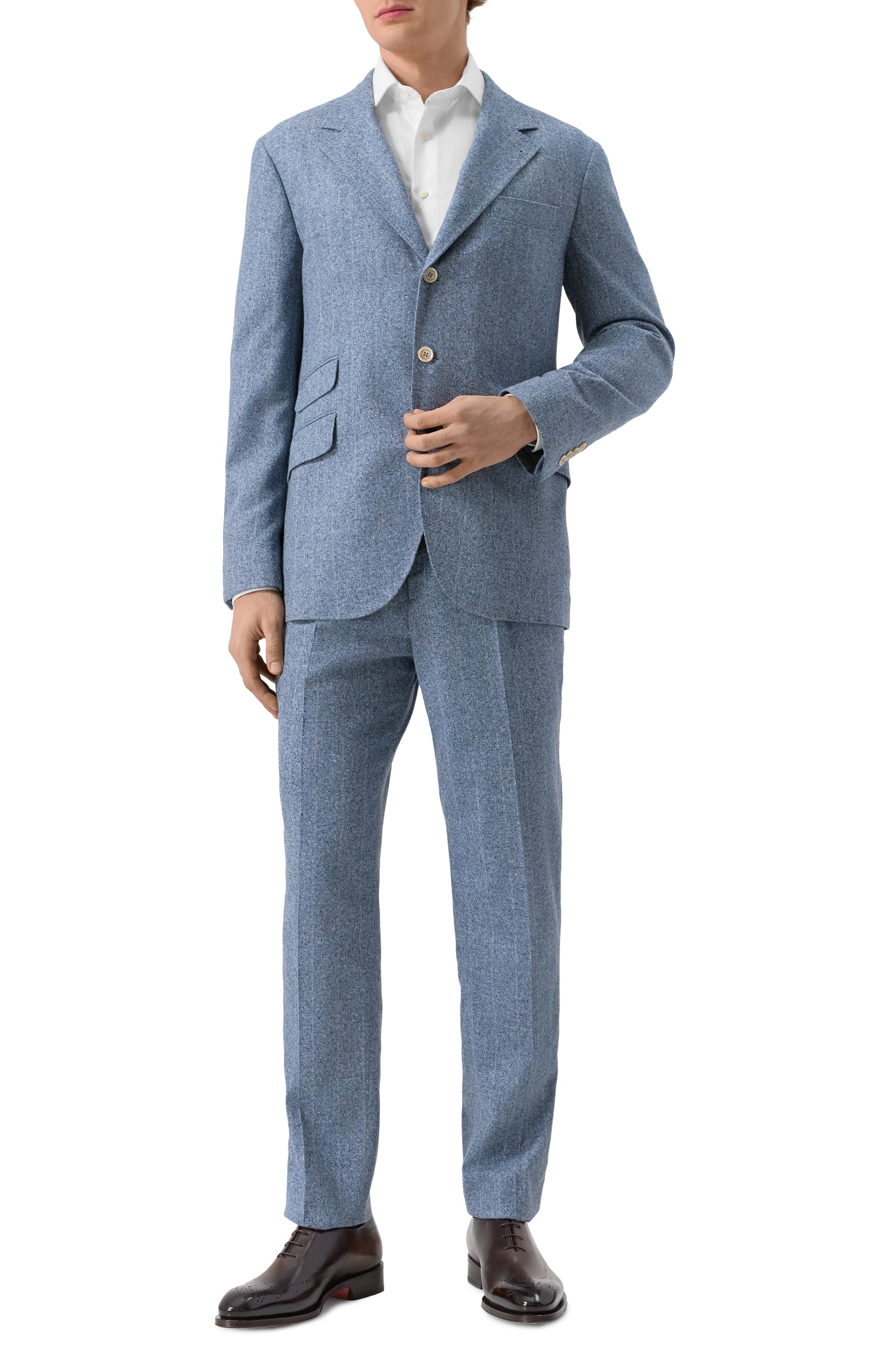 Костюм из шелка и шерсти BRUNELLO CUCINELLI, арт. MY456LDWH, фото 1
