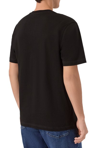 Хлопковая футболка DIESEL, арт. A18668/0QIAM, фото 4