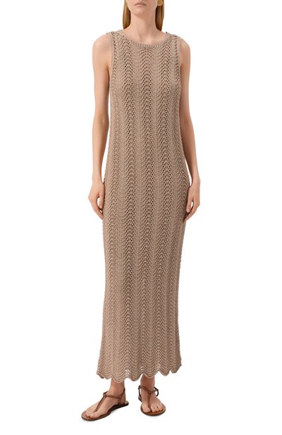 Платье из вискозы PIETRO BRUNELLI, арт. AGN011/VIMMAT, фото 3