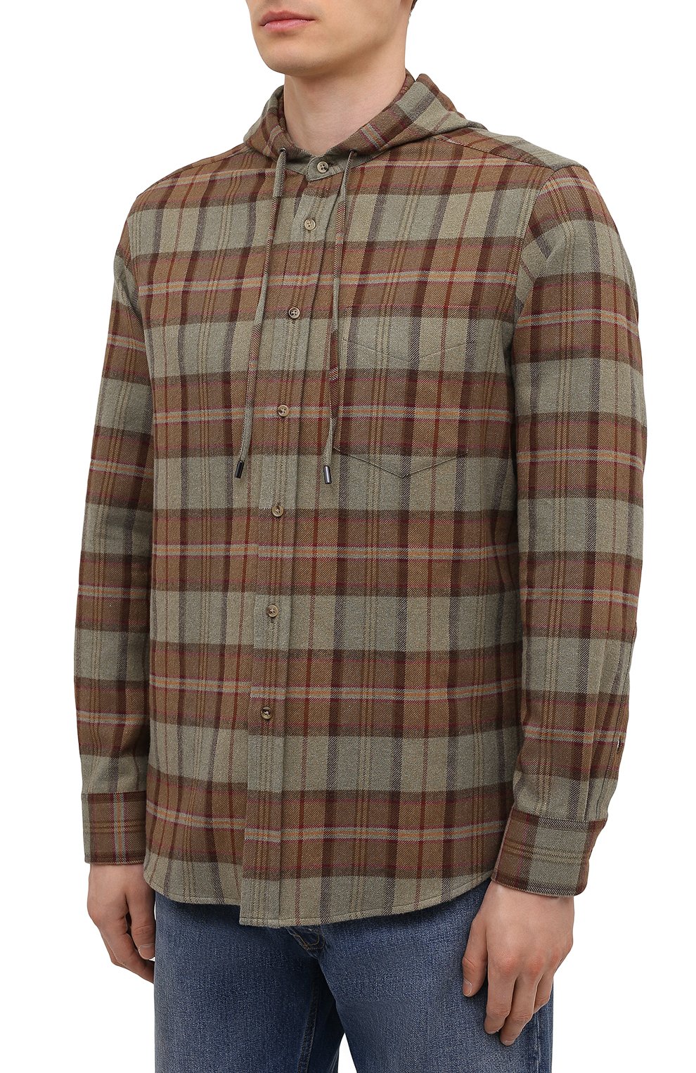 Хлопковая рубашка RALPH LAUREN, арт. 790854283, фото 3