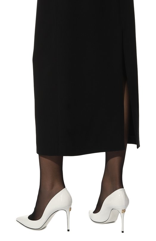 Кожаные туфли Cardinale Dolce & Gabbana CD1657/A1471 Белый  CD1657/A1471 Фото 3
