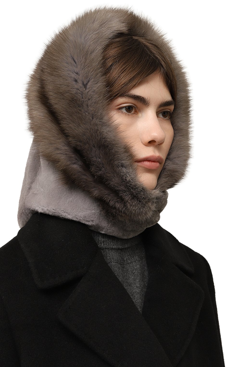 Меховая косынка из норки и соболя VICTORIA KUSENKOVA, арт. 040613456032, фото 2
