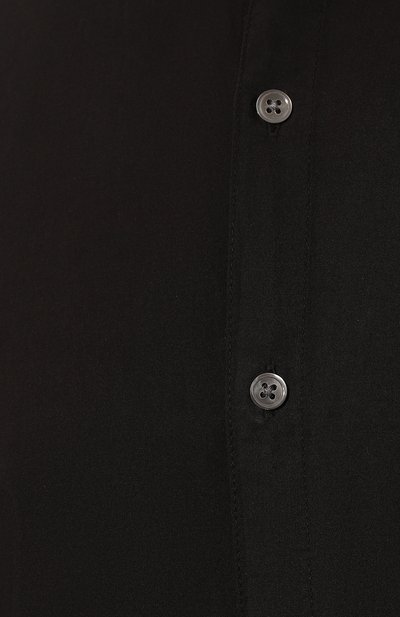 Хлопковая рубашка JAMES PERSE, арт. MLC3408/BLK, фото 5