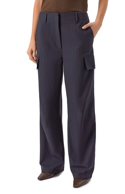 Шерстяные брюки-карго LORENA ANTONIAZZI, арт. P2633PA27A/5229, фото 3