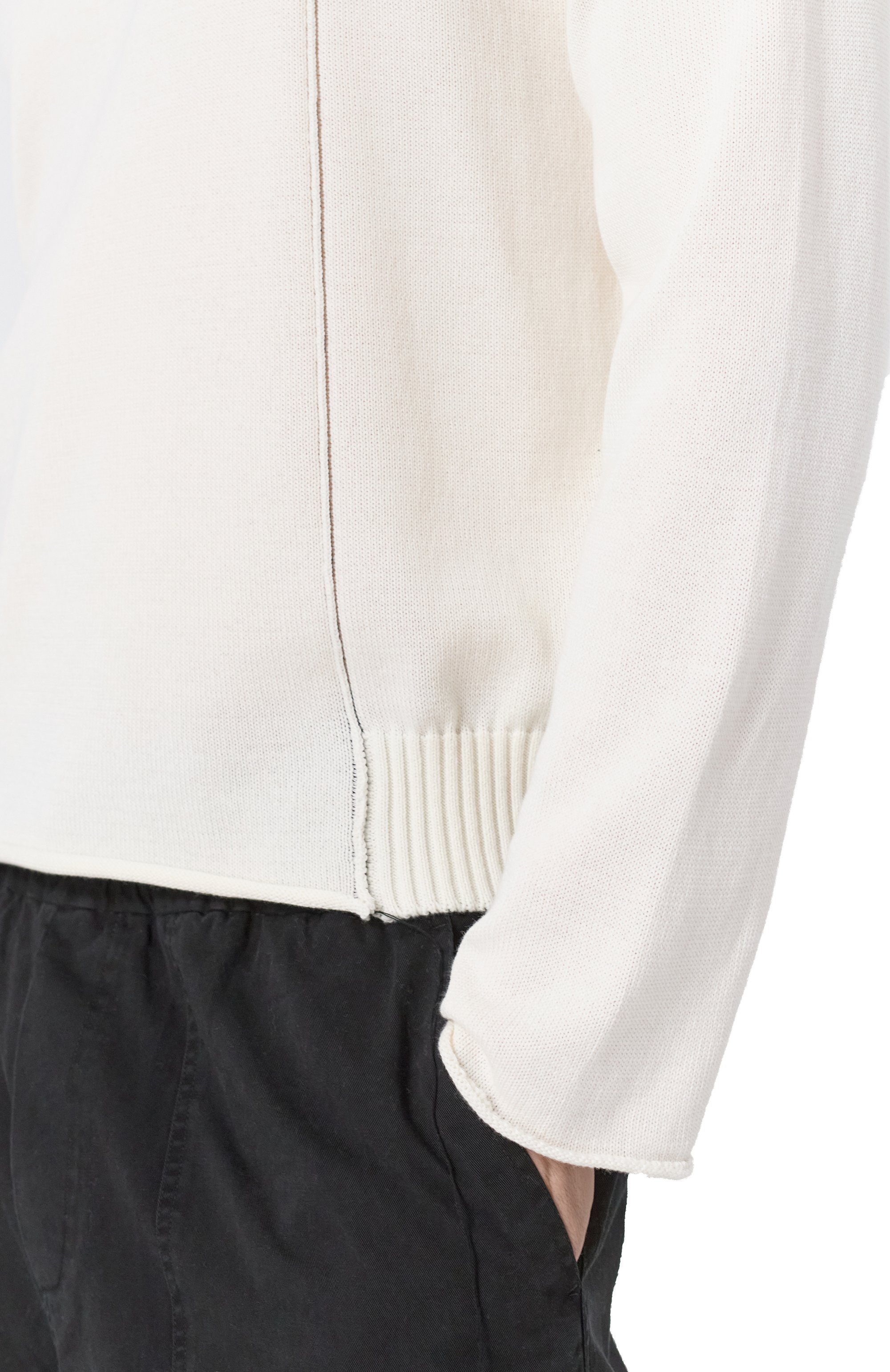 Хлопковый джемпер ISABEL BENENATO белого цвета по цене 59950 руб., арт. UK11S25, фото 5 Хлопковый джемпер ISABEL BENENATO, арт. UK11S25, фото 5