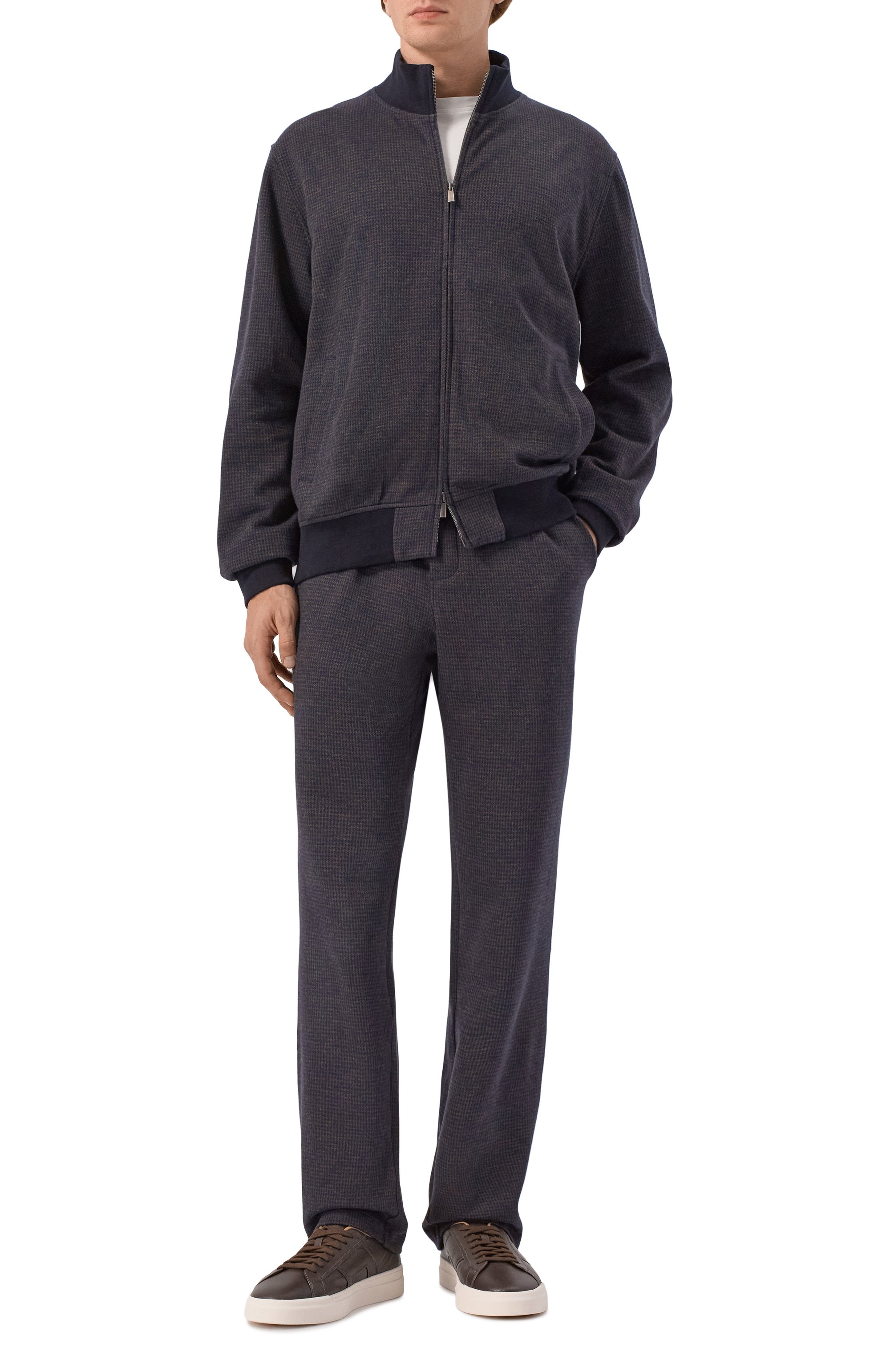 Хлопковые брюки ANDREA CAMPAGNA, арт. 19M703.SZ00.CAMP./52, фото 2