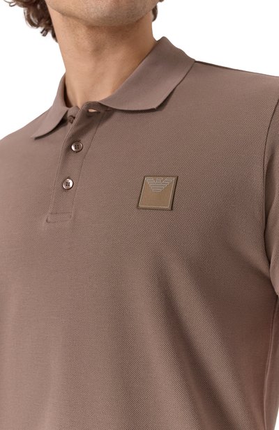 Хлопковое поло EMPORIO ARMANI, арт. EM000571/AF12336, фото 5