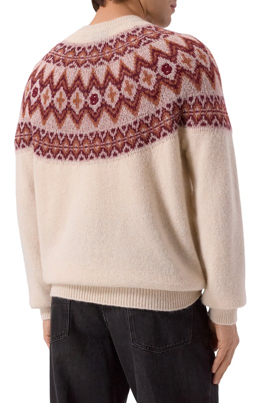 Свитер BOSS 50550013 Кремовый  50550013 Фото 4