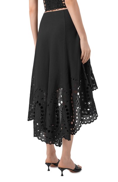 Хлопковая юбка CHARO RUIZ IBIZA, арт. 263402, фото 4