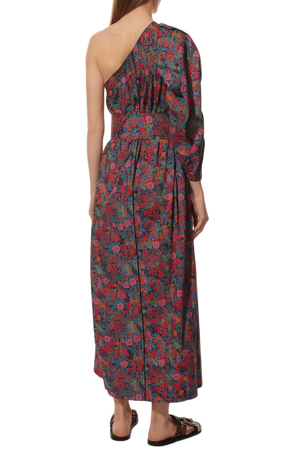 Хлопковое платье NACKIYE разноцветного цвета по цене 78400 руб., арт. ARTEMISIA DRESS, фото 4 Хлопковое платье NACKIYE, арт. ARTEMISIA DRESS, фото 4