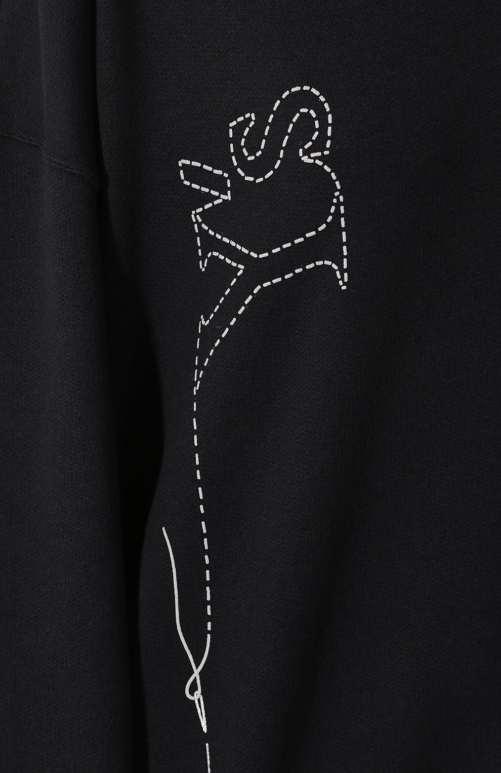 Удлиненное худи YOHJI YAMAMOTO, арт. YJ-T03-671, фото 5