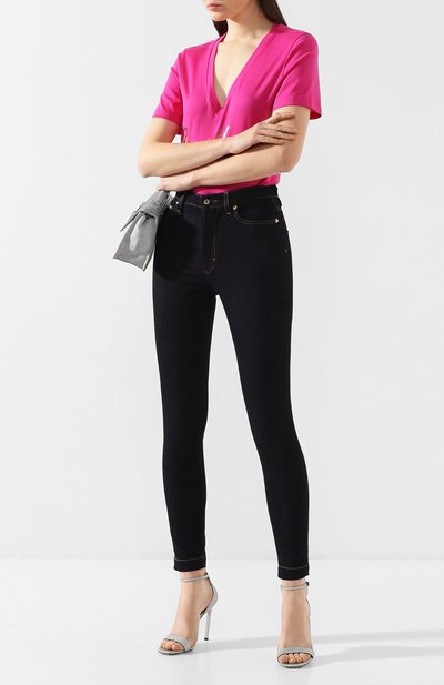 Джинсы DOLCE & GABBANA синего цвета по цене 77850 руб., арт. FTAH6D/G899N, фото 2 Джинсы DOLCE & GABBANA, арт. FTAH6D/G899N, фото 2