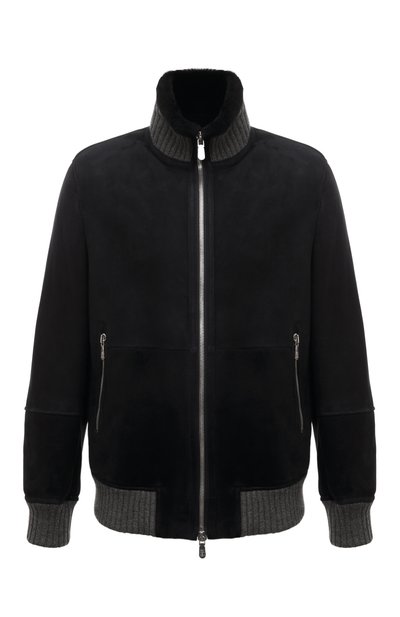 Мужской бомбер из овчины BRUNELLO CUCINELLI, арт. MPMLP1737