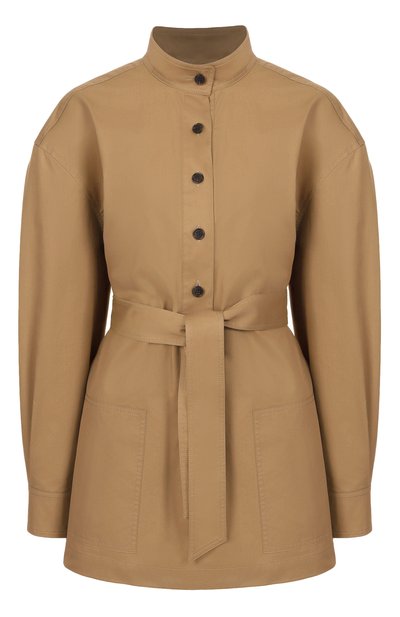 Женская хлопковая блузка SAINT LAURENT, арт. 817342/YZ9AN