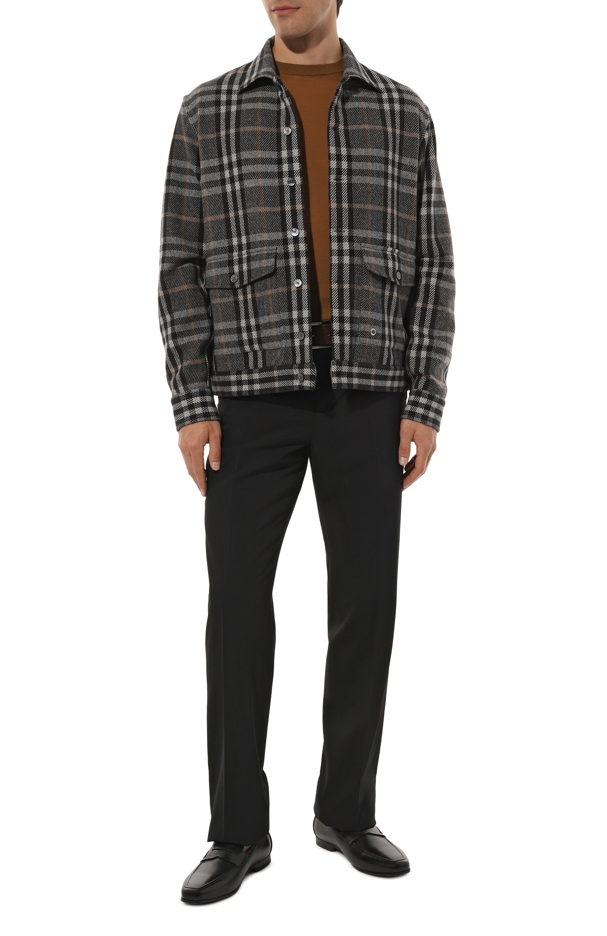 Кожаные пенни-лоферы ZILLI, арт. H0089AM1015VLBW01, фото 2