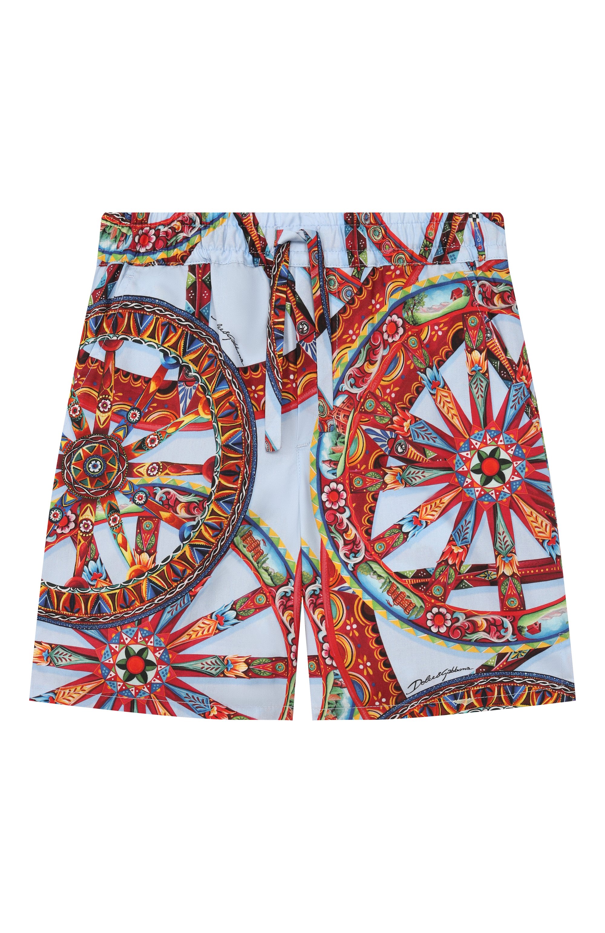 Хлопковые шорты DOLCE & GABBANA, арт. L14Q26/HS5VV, фото 1