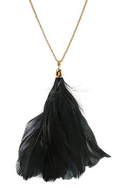 Кулон на цепочке JIL SANDER черного цвета по цене 38950 руб., арт. JSWS831135/WSS80053, фото 2 Кулон на цепочке JIL SANDER, арт. JSWS831135/WSS80053, фото 2