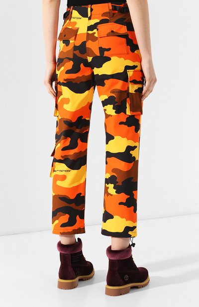 Хлопковые брюки OFF-WHITE, арт. 0WCF004R19A660579900, фото 4