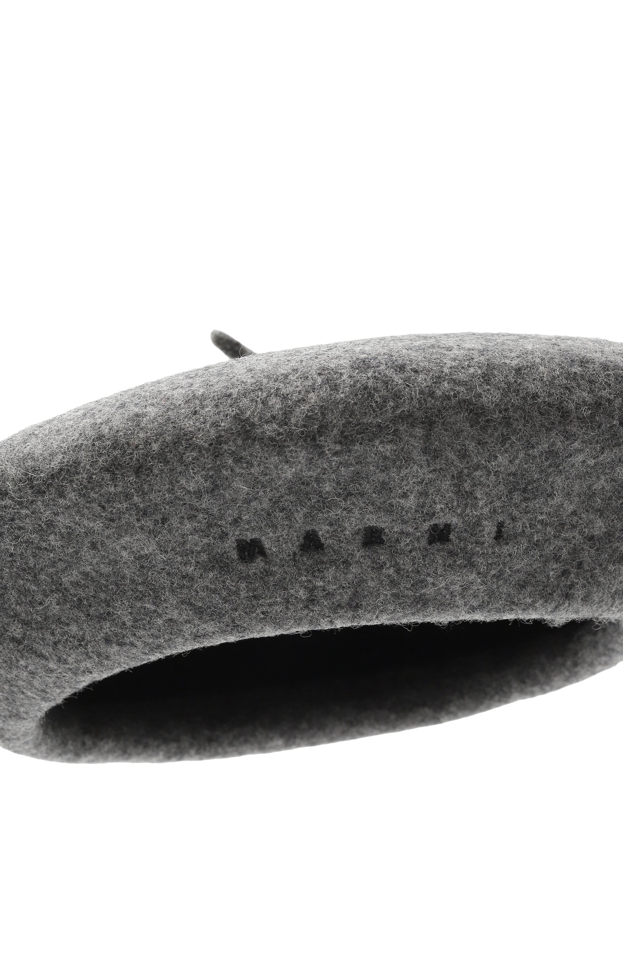 Шерстяной берет MARNI серого цвета по цене 9315 руб., арт. M01641/M00W0, фото 3 Шерстяной берет MARNI, арт. M01641/M00W0, фото 3