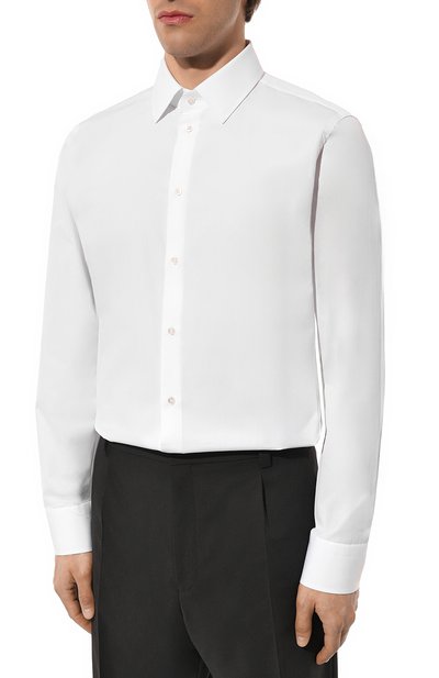 Хлопковая сорочка GUCCI, арт. 494722/21131, фото 4
