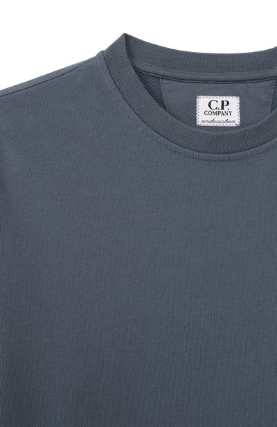 Хлопковый свитшот C.P. COMPANY, арт. C0F00X/LCA76_001, фото 3