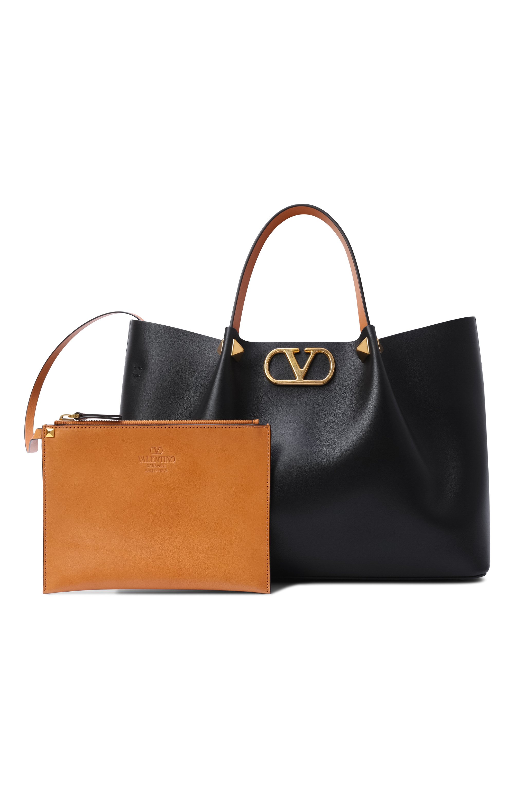 Сумка-тоут vlogo medium VALENTINO черного цвета по цене 357500 руб., арт. 8W2B0T01/LSX, фото 7 Сумка-тоут vlogo medium VALENTINO, арт. 8W2B0T01/LSX, фото 7