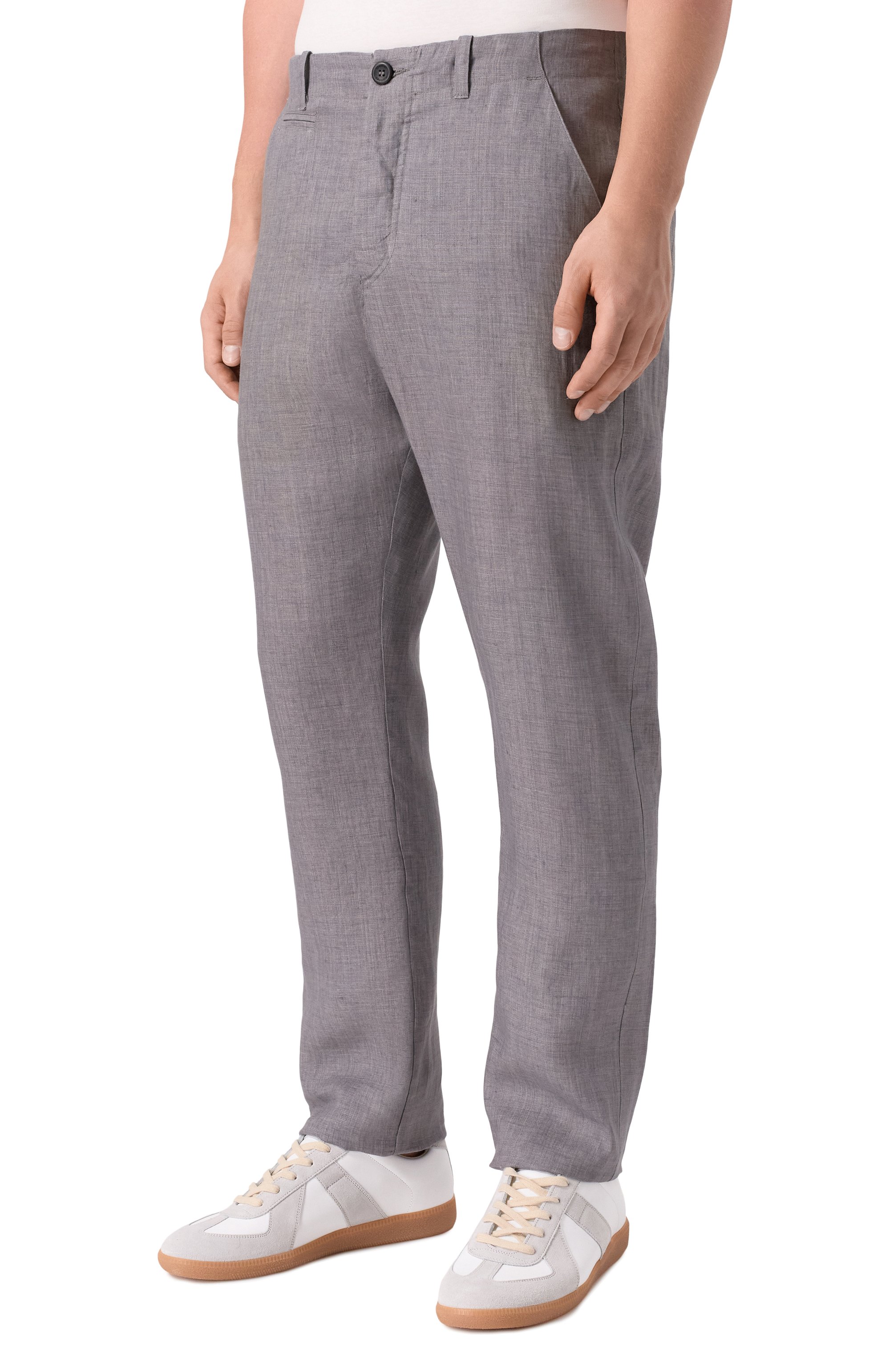 Льняные брюки HANNES ROETHER, арт. BAR21BE.619, фото 3