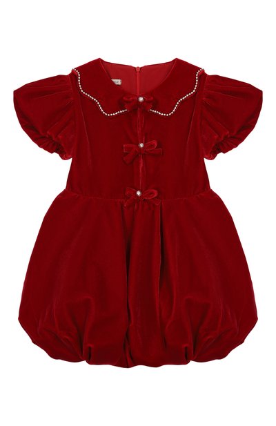 Бархатное платье DESIGNERS CAT, арт. 100000K01001863/VIC0 DRESS/4-8, фото 1