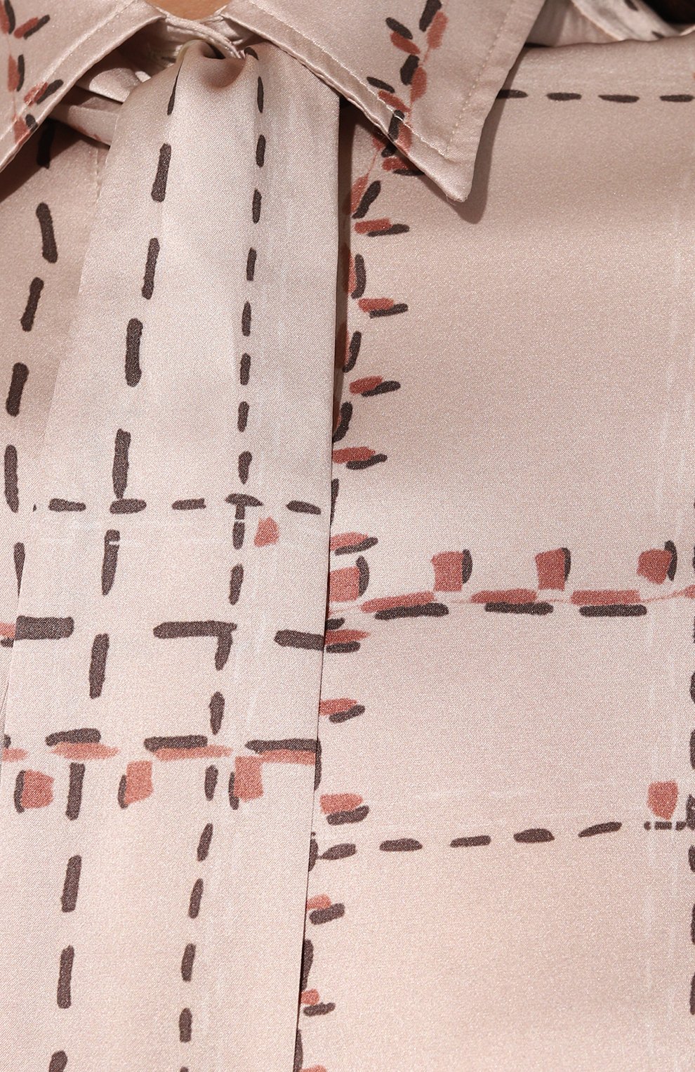 Шелковая блузка KITON, арт. D48407K0561E03, фото 5