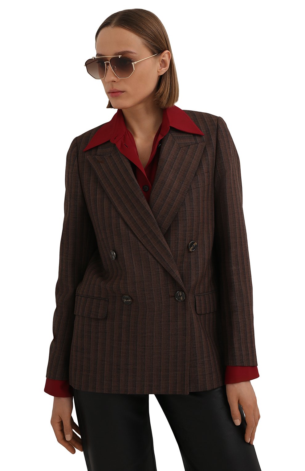 Солнцезащитные очки ALEXANDER MCQUEEN, арт. AM0337S 002, фото 2